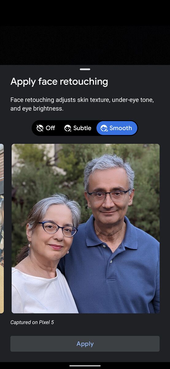 google face retouching smooth