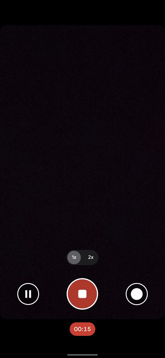 google camera 8.0 video record button