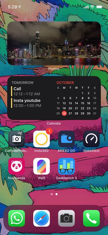 And there are alot of widgets to choose from