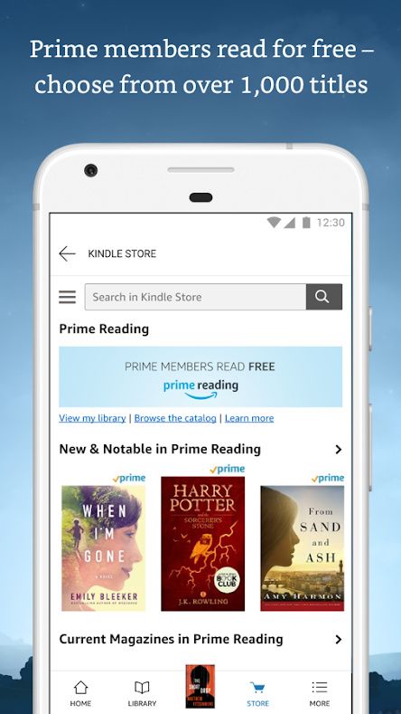 Kindle Prime Reading