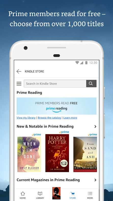 Kindle Prime Reading