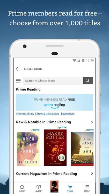 Kindle Prime Reading