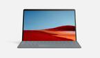 The Surface Pro X has a modern design and a 13 inch high-resolution display. In addition, it supports LTE (optional) for on-the-go connectivity and offers 15 hours of battery life thanks to its ARM-based chipset.