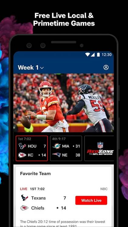 NFL Main View