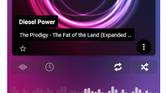 Poweramp Playing Screen