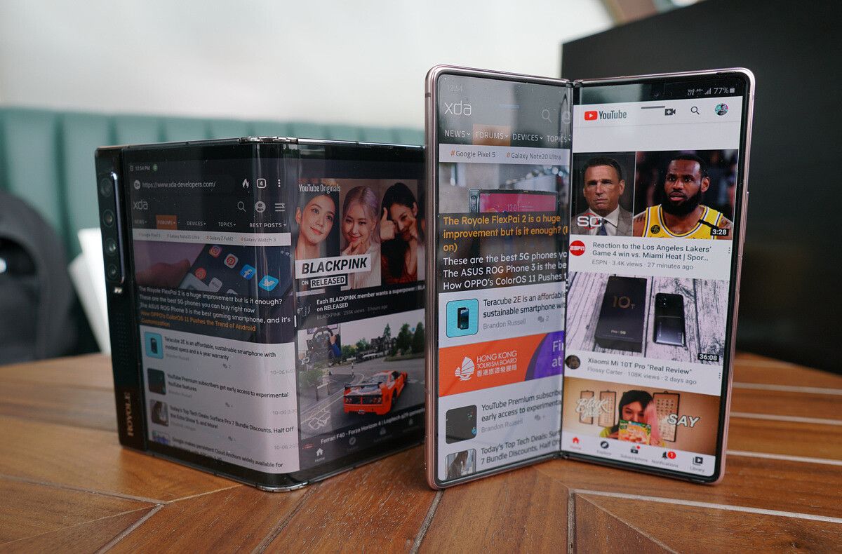 Royole FlexPai 2 vs Samsung Galaxy Z Fold 2: Battle of the Foldables