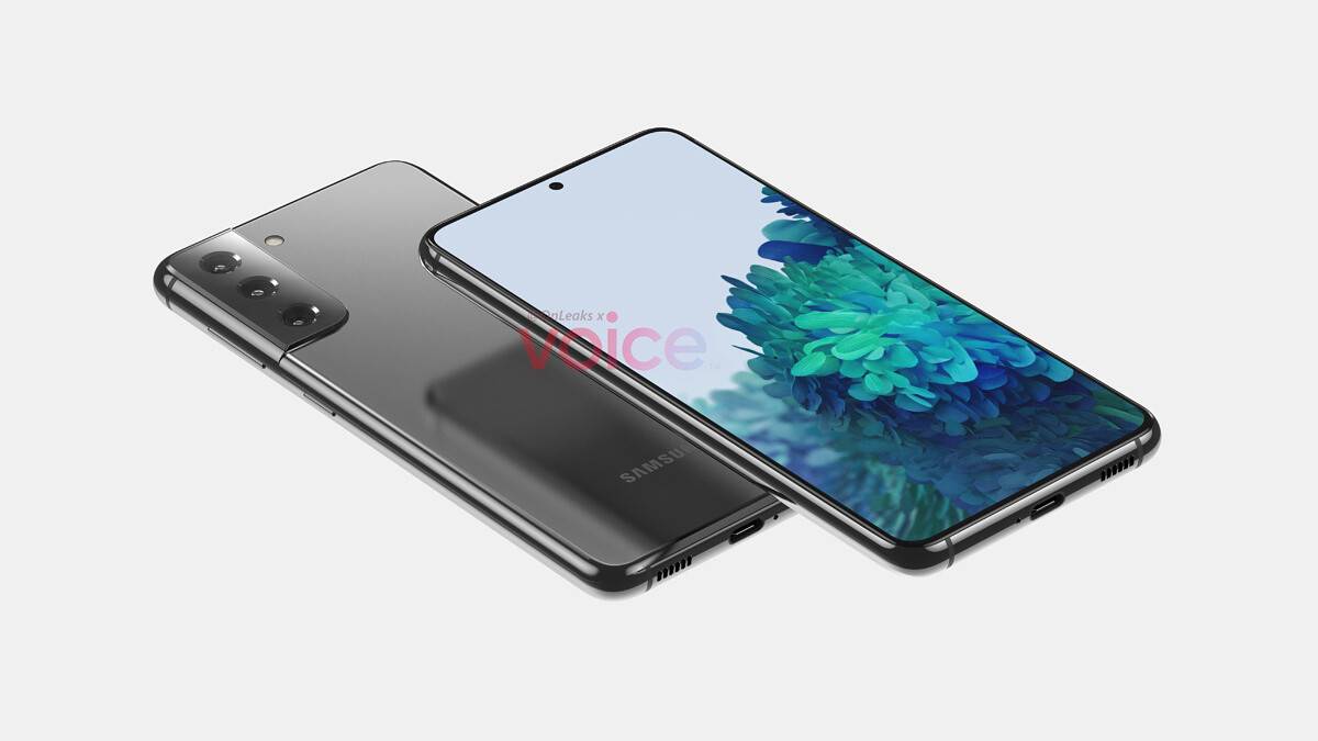Samsung Galaxy S21 series leaked CAD render
