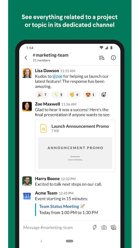 Slack Conversation
