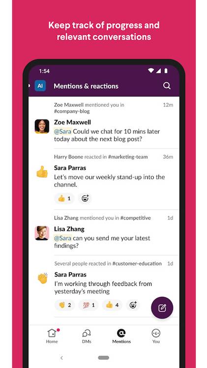 Slack Conversation
