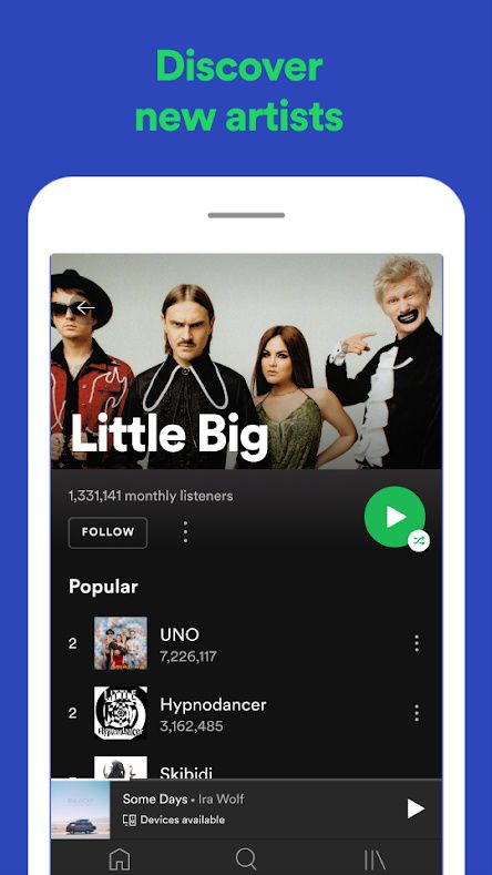 Spotify Podcast App on Android