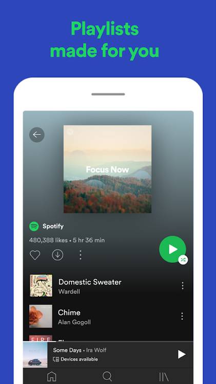Spotify Podcast App on Android