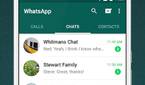 WhatsApp Main Menu