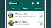 WhatsApp Main Menu