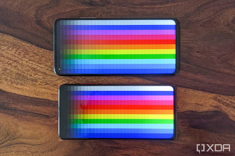 Xiaomi Mi 10T 9T Pro xda display review grey display tester contrast
