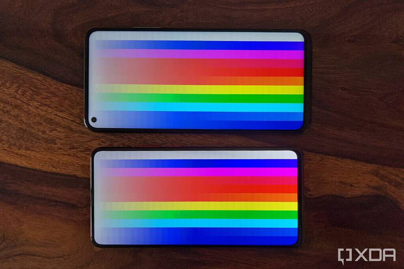 Xiaomi Mi 10T 9T Pro xda display review grey display tester saturation