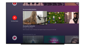YouTube Music for Android TV recommended playlists