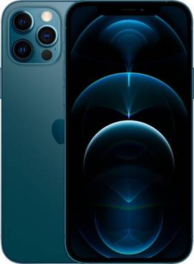 The iPhone 12 Pro is powered by Apple's A14 Bionic chip and runs iOS 15. It supports MagSafe accessories and features a top notch.