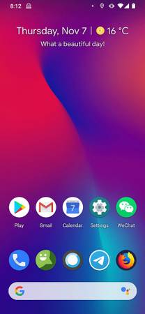 CyanogenMod Home Screen