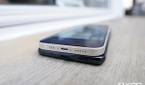 iPhone 12 and Galaxy S20 FE stacked on top of each other.