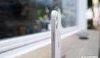 The iPhone 12 has a flat side.