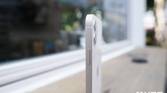 The iPhone 12 has a flat side.