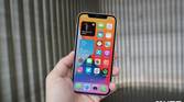 iPhone 12's 6.1-inch OLED screen.