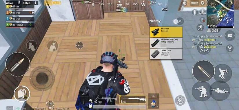 pubg mobile 4x scope loot