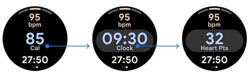 Google Fit Wear OS heart points zone