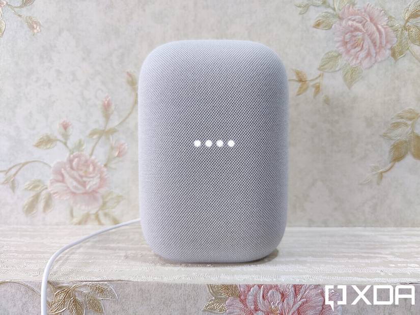 Google-Nest-Audio-XDA-Chalk-on-wall-unit