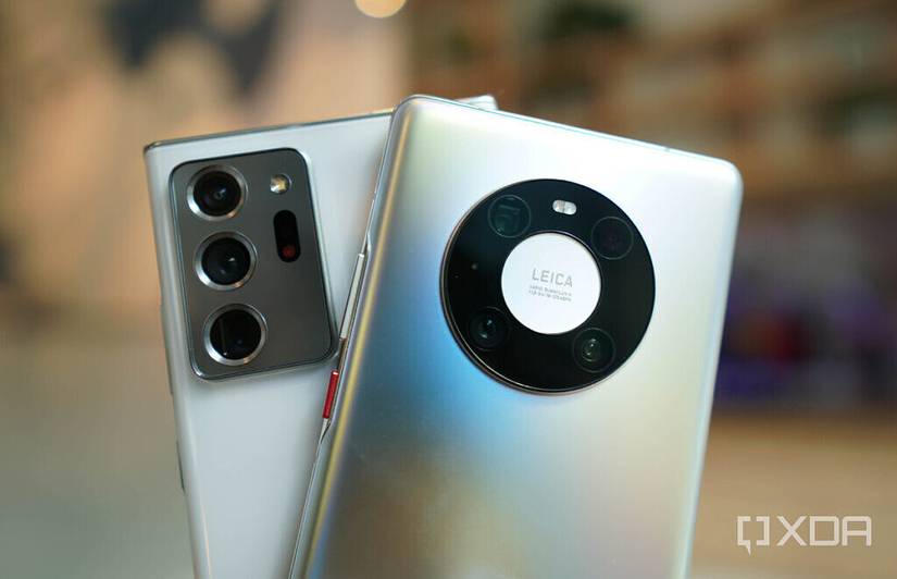 Huawei Mate 40 Pro and Samsung Galaxy Note 20 Ultra