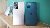 iPhone 12 Pro Max and Galaxy Note 20 Ultra