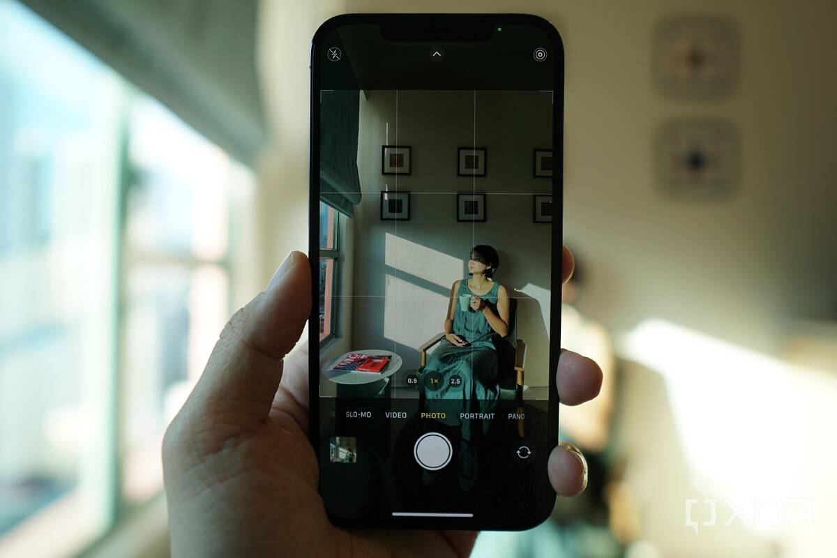 iPhone 12 Pro Max camera in action