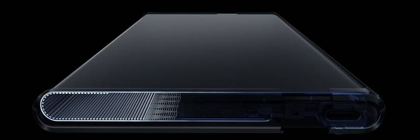 OPPO X 2021 rollable concept handset-Warp Track 