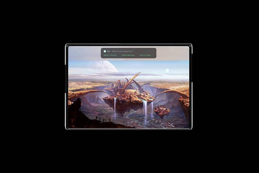 OPPP X 2021 rollable concept smartphone
