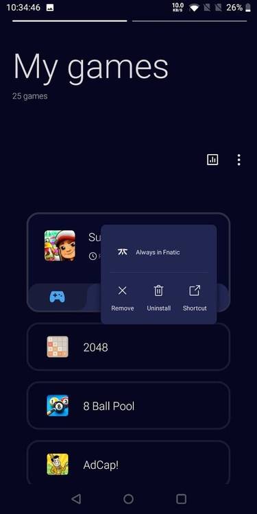 OnePlus Game Space 2.5.0 OxygenOS 11 UI update (2)