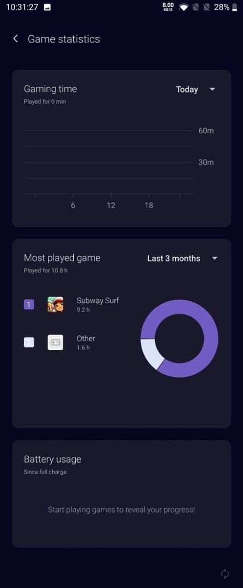 OnePlus Game Space 2.5.0 OxygenOS 11 UI update (6)