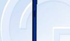 Blue Redmi Note 10 4G side view