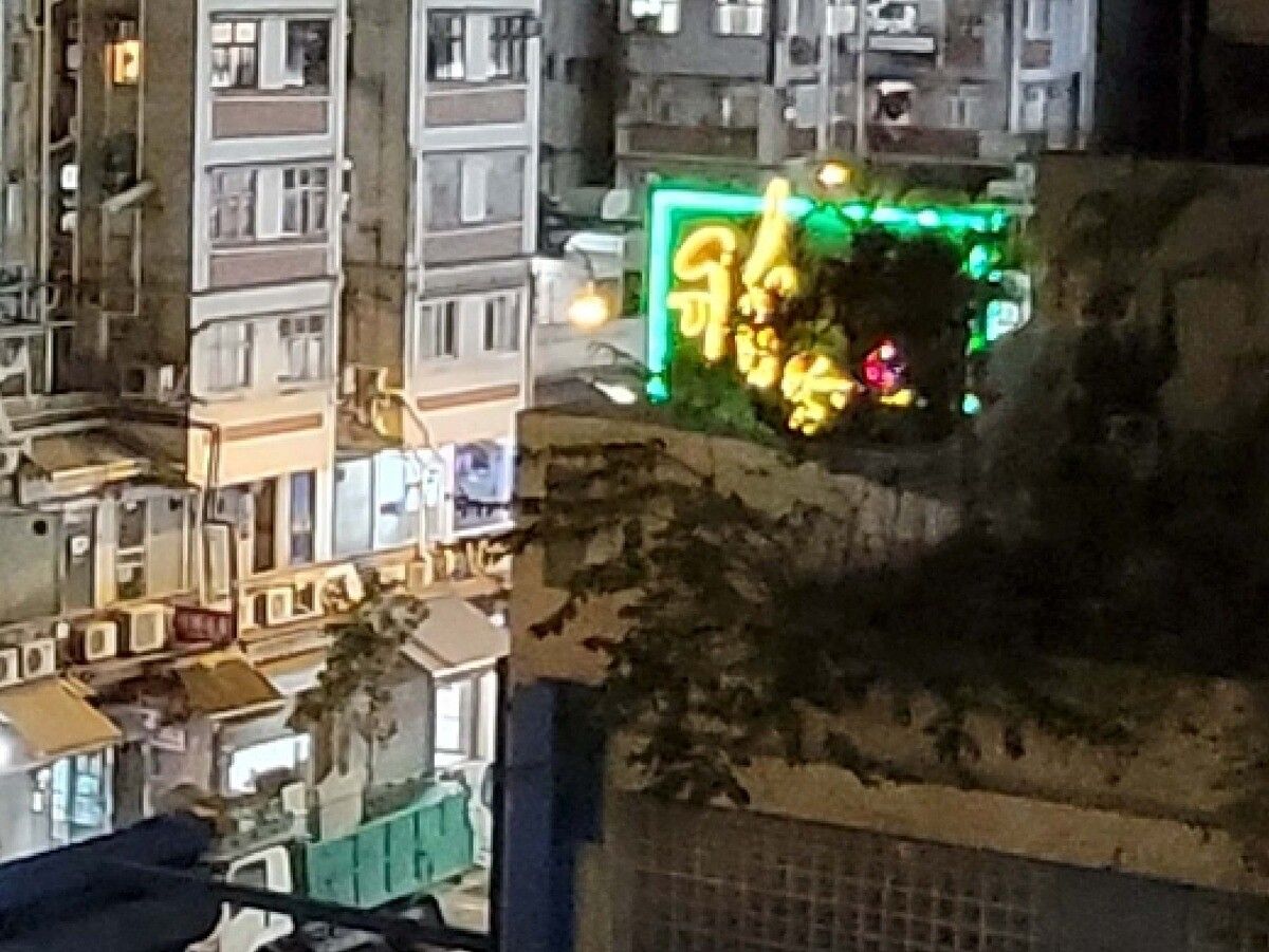 Closer crop of a Samsung Galaxy Note 20 Ultra ultra-wide shot