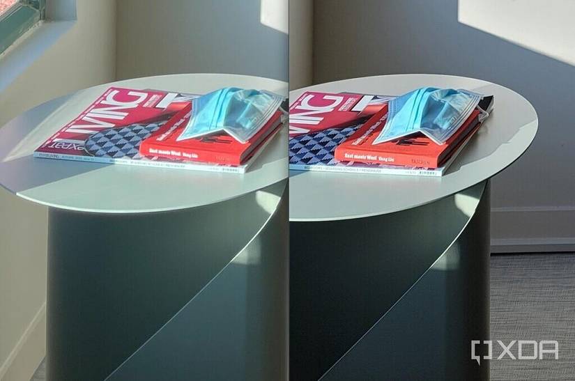 Note 20 Ultra and iPhone 12 Pro samples