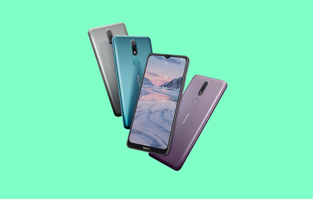 hmd global nokia 2-4 charcoal fjord dusk