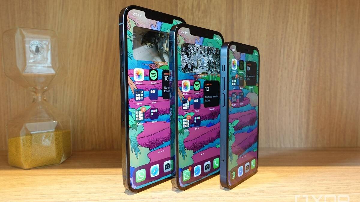 The iPhone 12 series