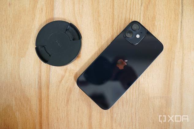 The iPhone 12 Mini in black