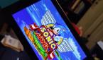 Nintendo Switch with Sonic Mania title screen