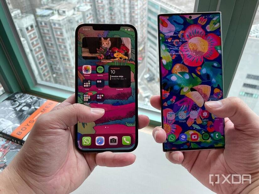 Note 20 Ultra and iPhone 12 Pro Max