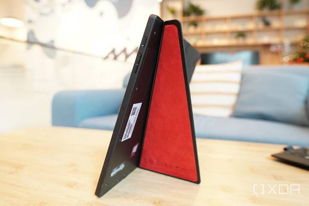 The Lenovo ThinkPad Fold X1 is thin