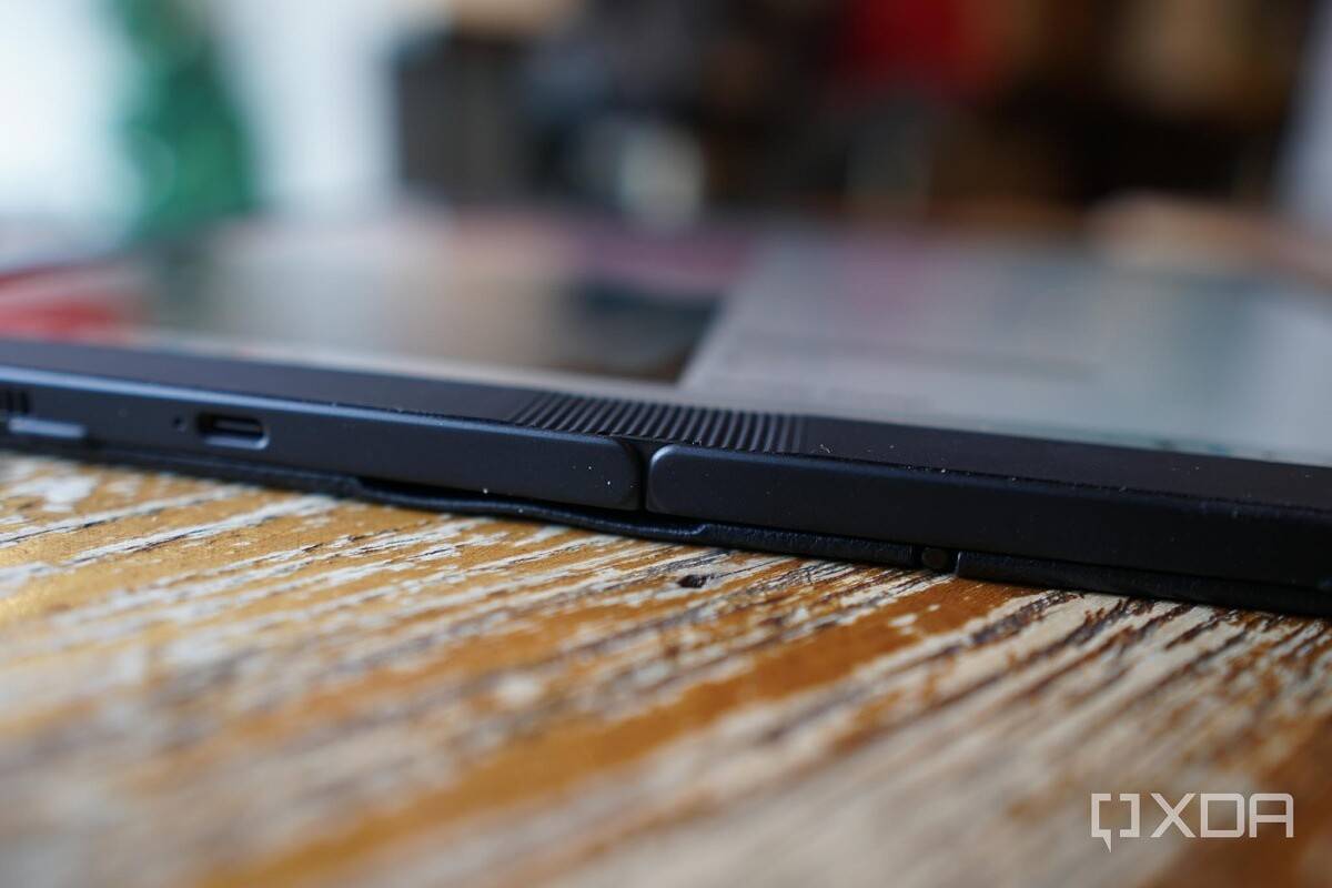 The Lenovo ThinkPad X1 Fold when folded.