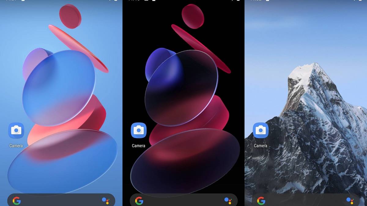 MIUI 12 Geometry and Snow Mountain Super Live Wallpapers