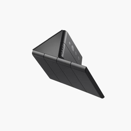 OPPO Slide-phone triple-hinge foldable Design Concept