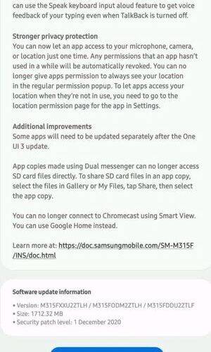 Samsung-Galaxy-M31-Android-11-One-UI-3.0-beta-OTA-2