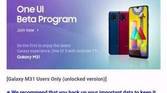 Samsung-Galaxy-M31-Android-11-One-UI-3.0-beta-notice-members